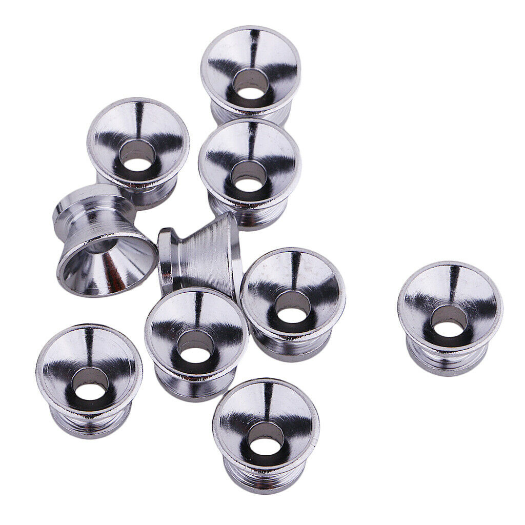 20 Pieces Acoustic Guitar Strap Locks Straplocks Button for Electric Bass