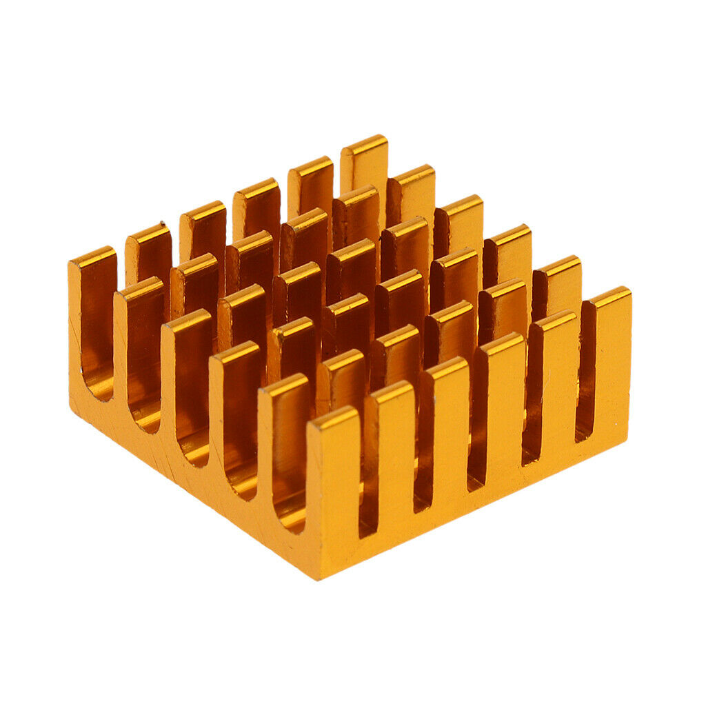30 Pieces Aluminum Heat Sink Cooling Fin 22x22x10mm for IC Led Chip 3W