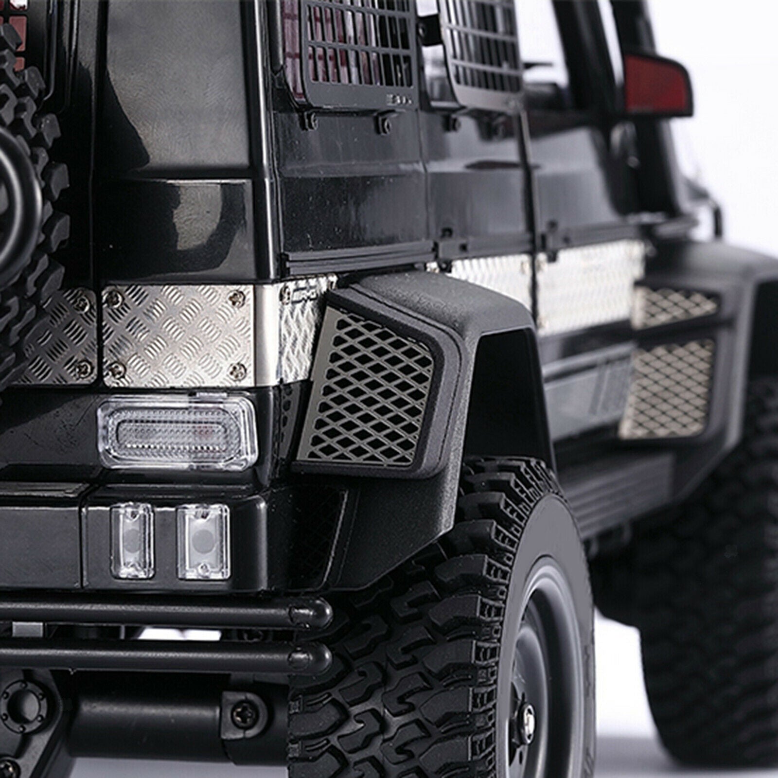 Wheel Eyebrow Side Exhaust Ventilation Grille for MN86S MN G500 RC Car