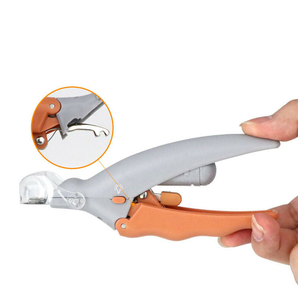 Pet Nail Clippers Cat Dog Rabbit Sheep Animal Claw Trimmer Grooming w/ LED Lig @