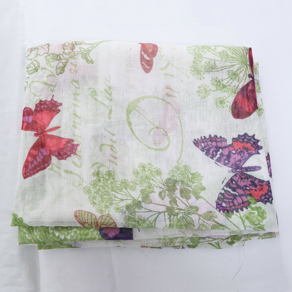 Semi Sheer Curtains Rod Pocket  1.45x1.5m