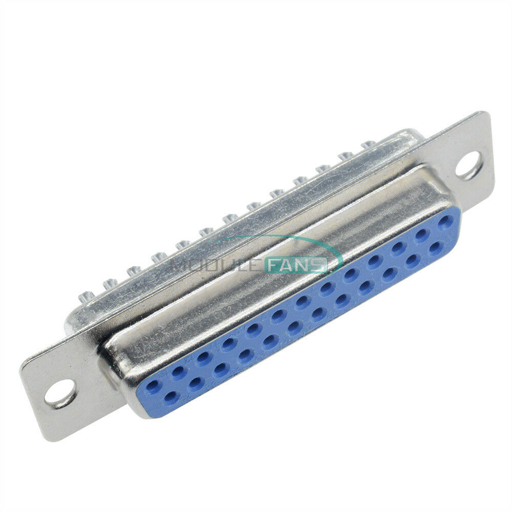 DB25 25 Pin Female to Male Solder Type Adapter Connectors