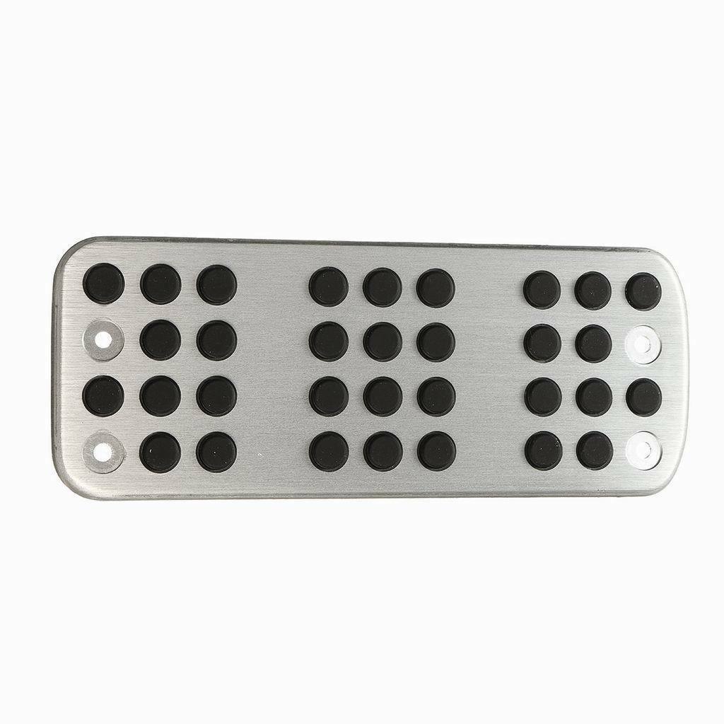 Aluminum Footrest Foot Rest Dead Pedal Pad Cover For Peugeot 206 206CC