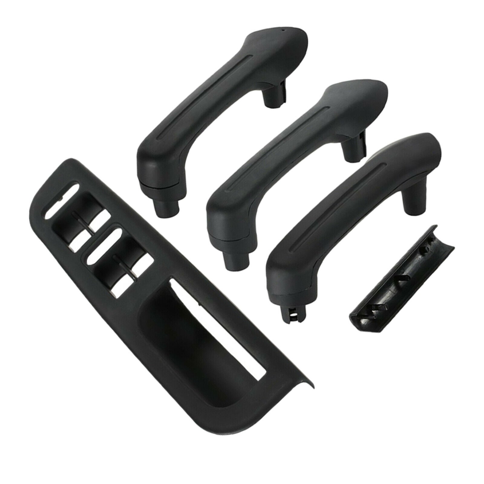 Car Door Grab Handle Cover Window Switch Bezel For VW Jetta Golf MK4 Black
