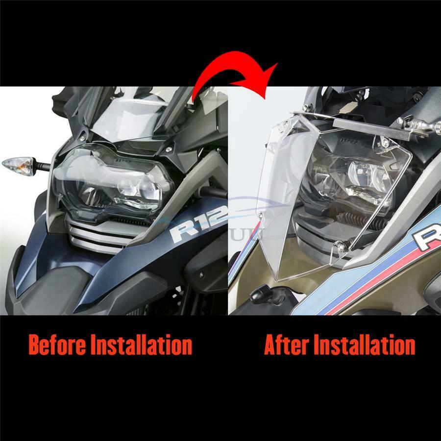 Motorcycle Transparent Headlight Shade For BMW R1200GS R1200 GS R1250GS LC 13-20