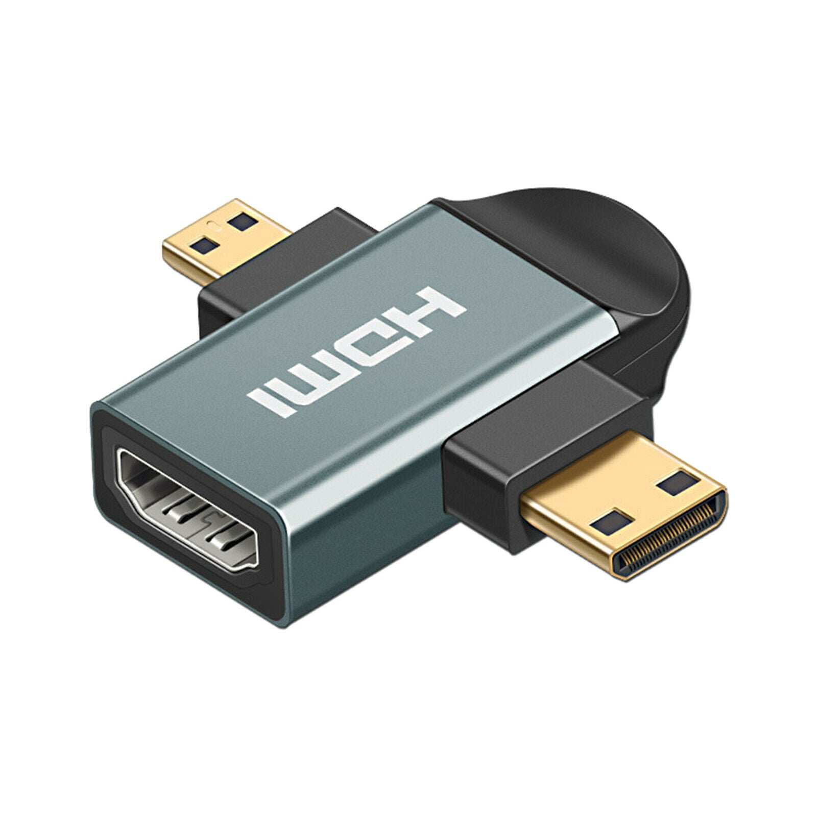 Micro / Mini HDMI Male to Female HDMI Adapter Connector Camcorder Converter