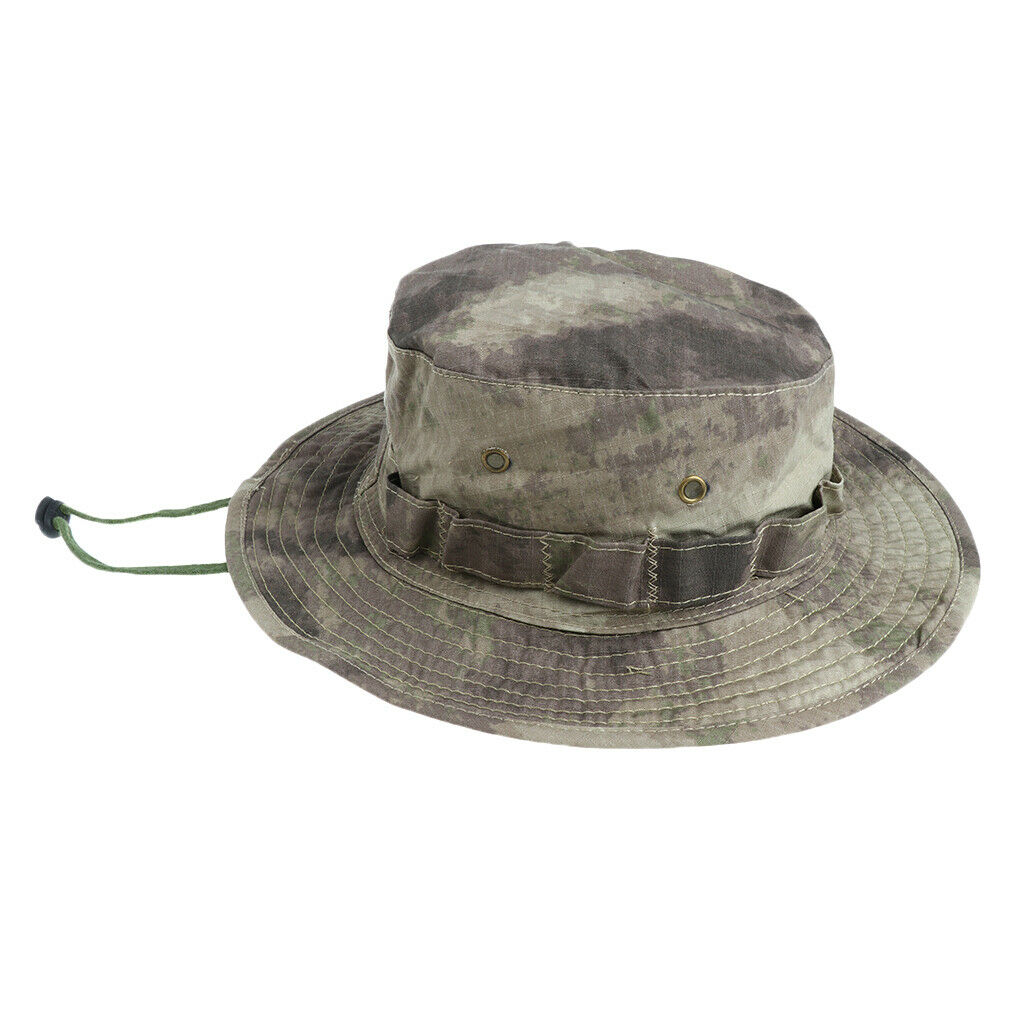 Camouflage   Comfortable Outdoor Sun Hat Headwear Headgear A-