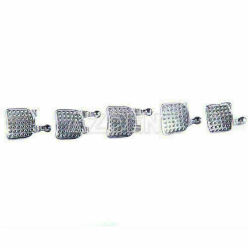 10Packs Orthodontic Bracket MIM Mini Roth 018 345 WITH Hooks Dental 2G AZDENT