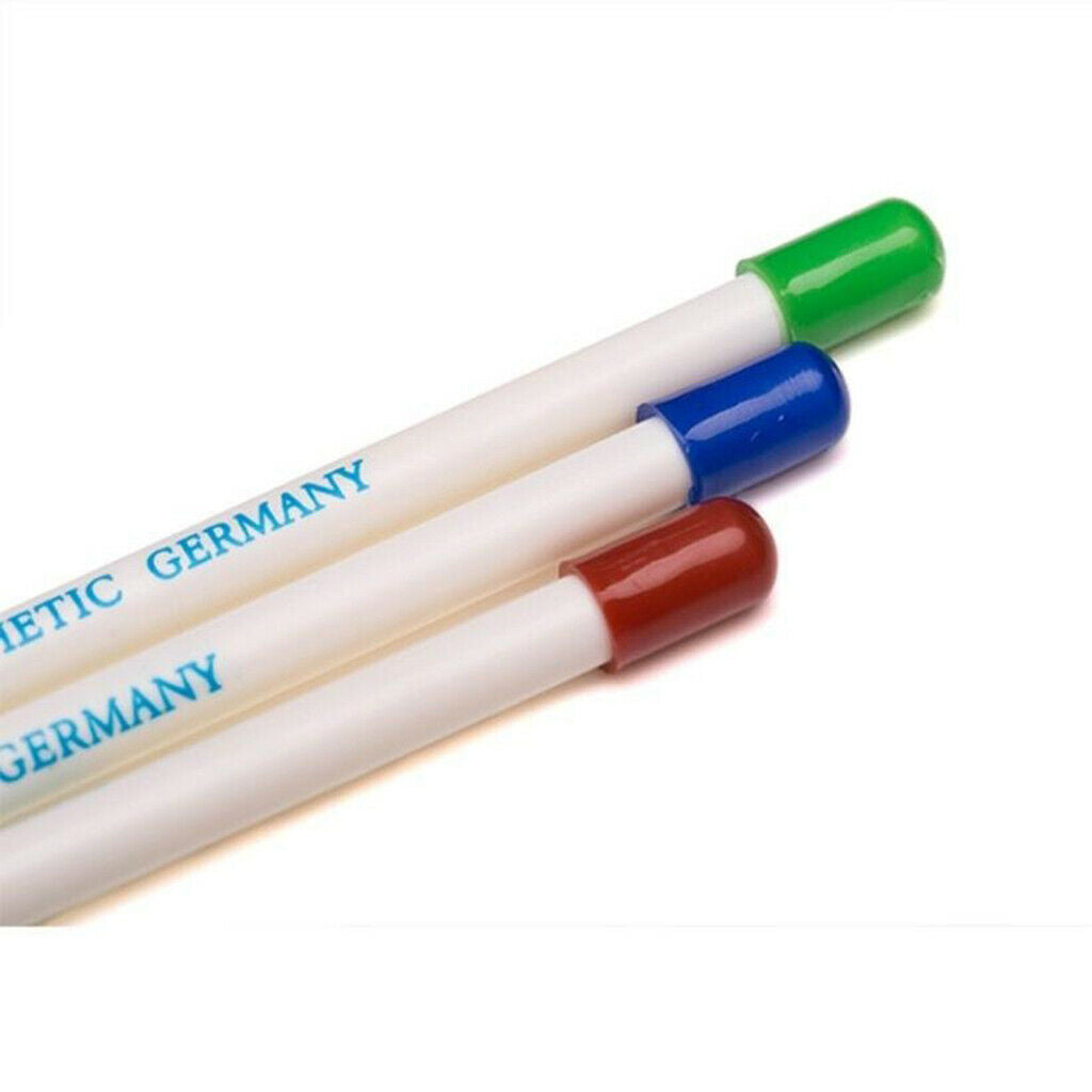 3 Nail Art Brushes Acrylic Drawing Striping Dotting Painting Design UV Gel