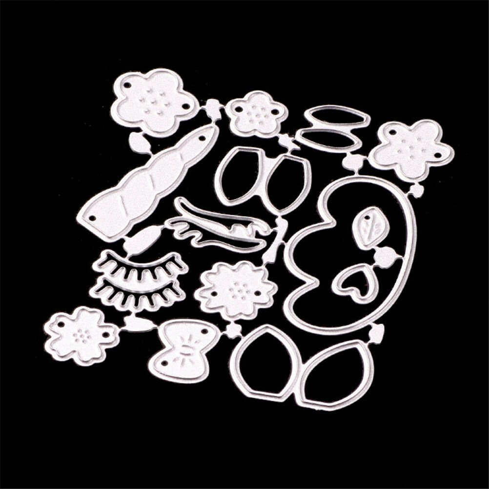 Lovely Metal Cutting Dies DIY Scrapbooking Photo Album Decor Emb.l8