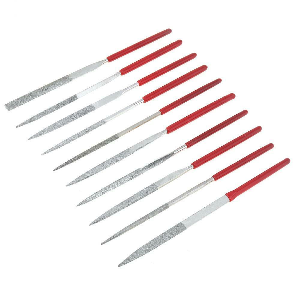 14pcs Guitar File Set Fret Nut Saddle Groove Grinding Polish Luthier Repair Tool