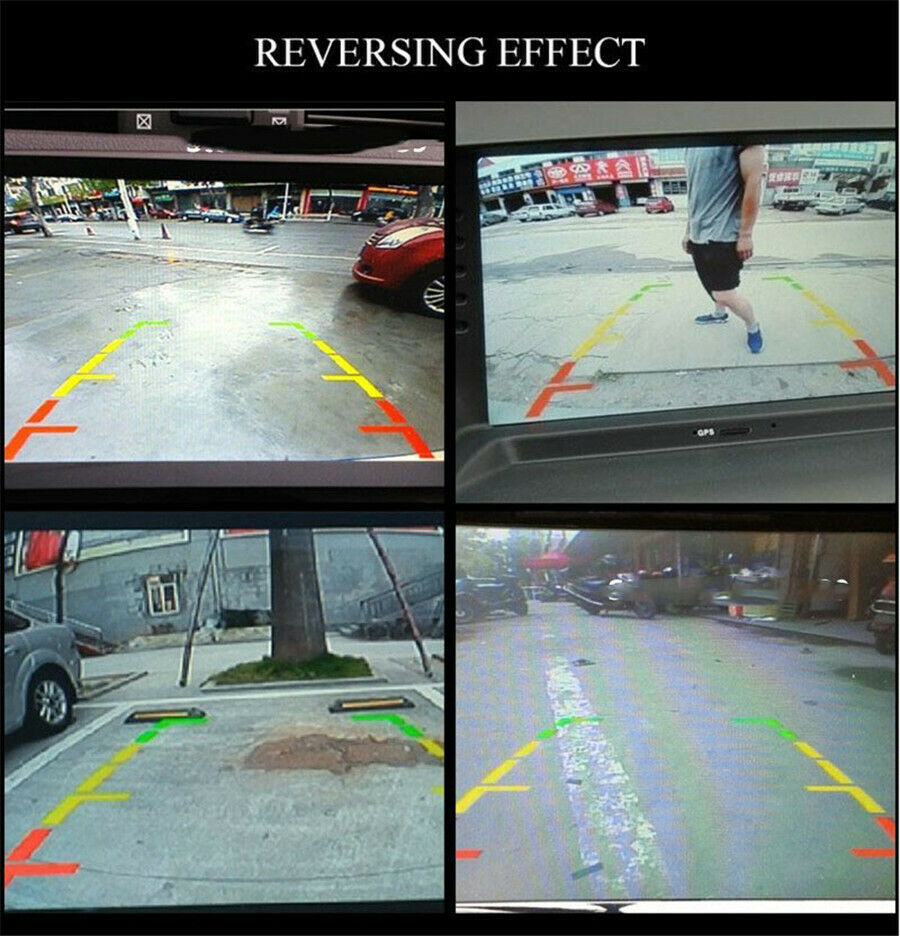 Waterproof Universal Black HD 170Â° Rear-View Back Up Reverse Camera Night View