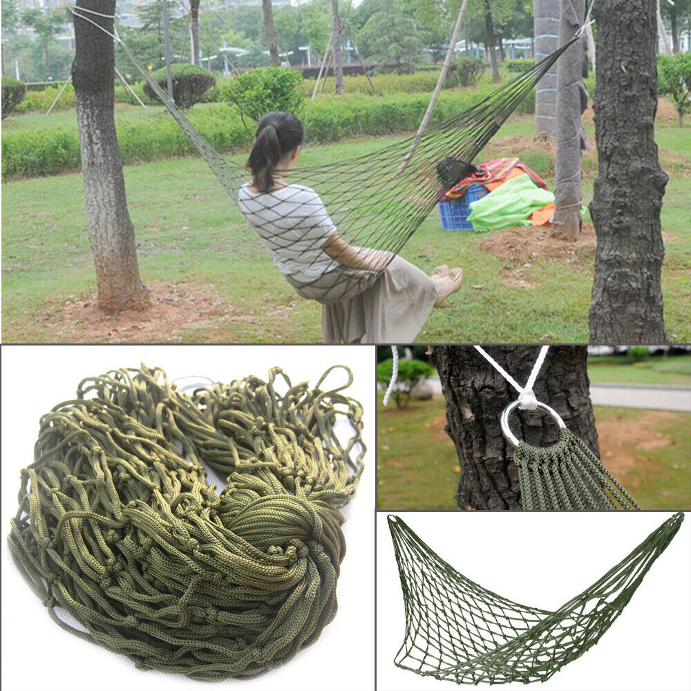 Garden Park Hammock Outdoor Net Sleeping Bed Travel Camping Children 260*80CM