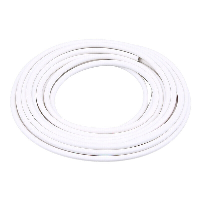 5m White Car Door Edge Guard Trim Molding Rubber Seal Strip Scratch Protector