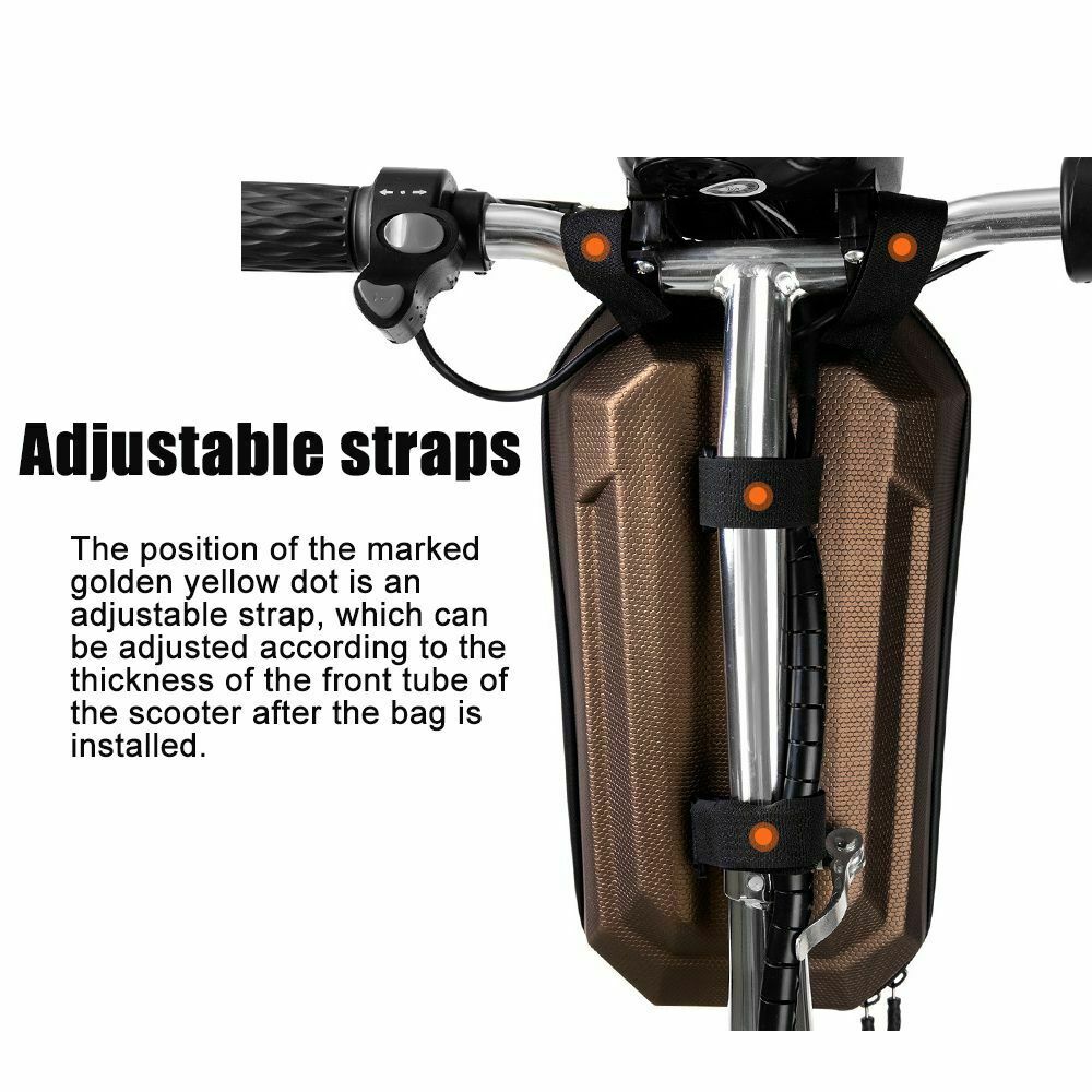 3L Electric Scooter Hanging Bag Hard Shell Front Head Handle Pouch for M365 Bike