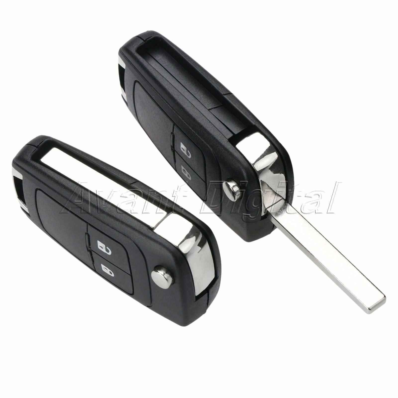 1Pc Remote Key 2 Buttons 433MHz ID46 Chip Battery Fit For Orlando 2011 Present