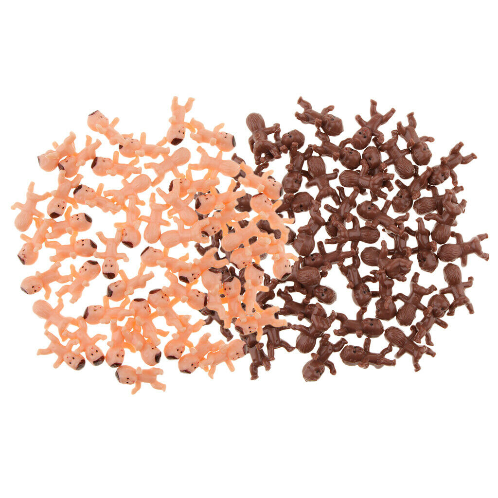 100pcs Mini Plastic Baby Favor Supplies for Baby Shower and Ice   Game