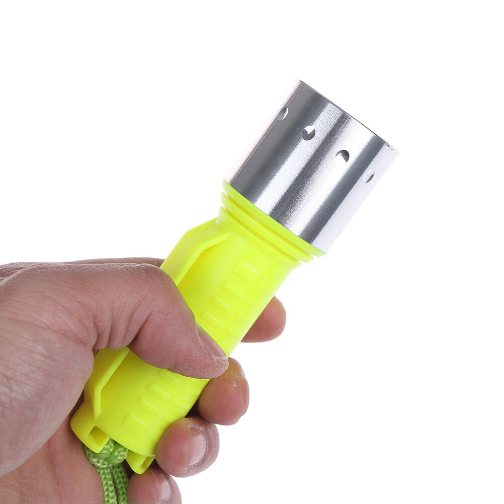 50000LM Underwater 50M T6 LED Diving Flashlight Torch Lamp Waterproof Light DD