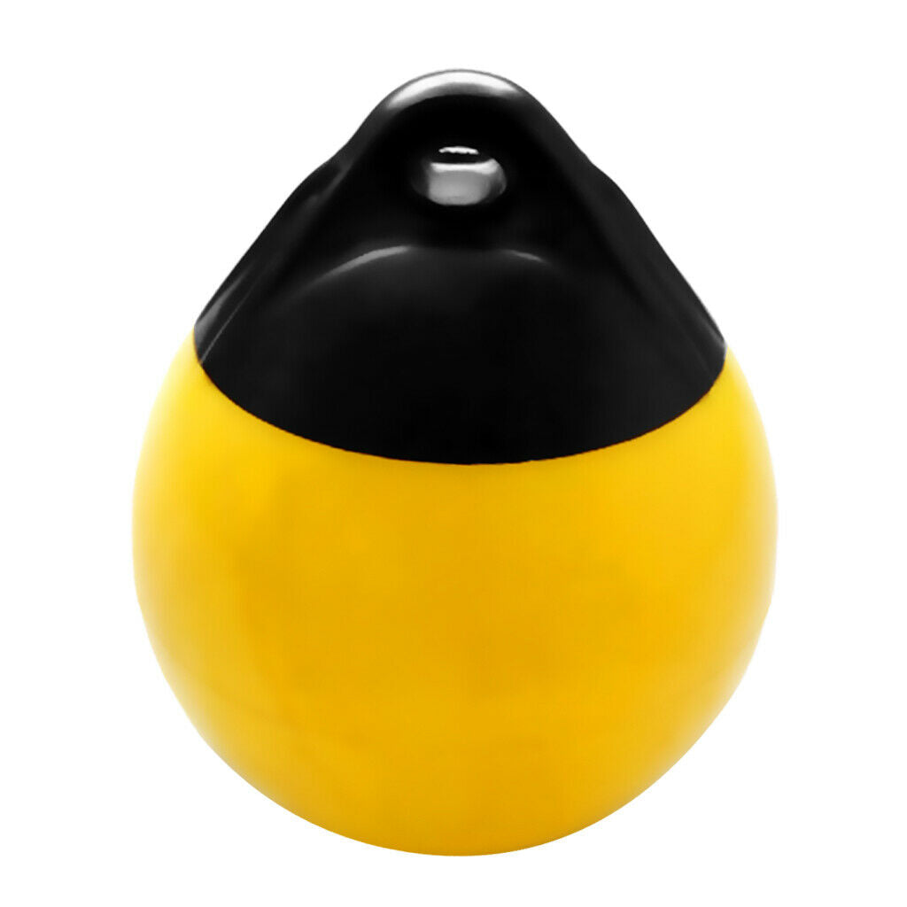 Marine   Boat      PVC   Bumper   Dock   Shield   Protection   Black  &  Yellow