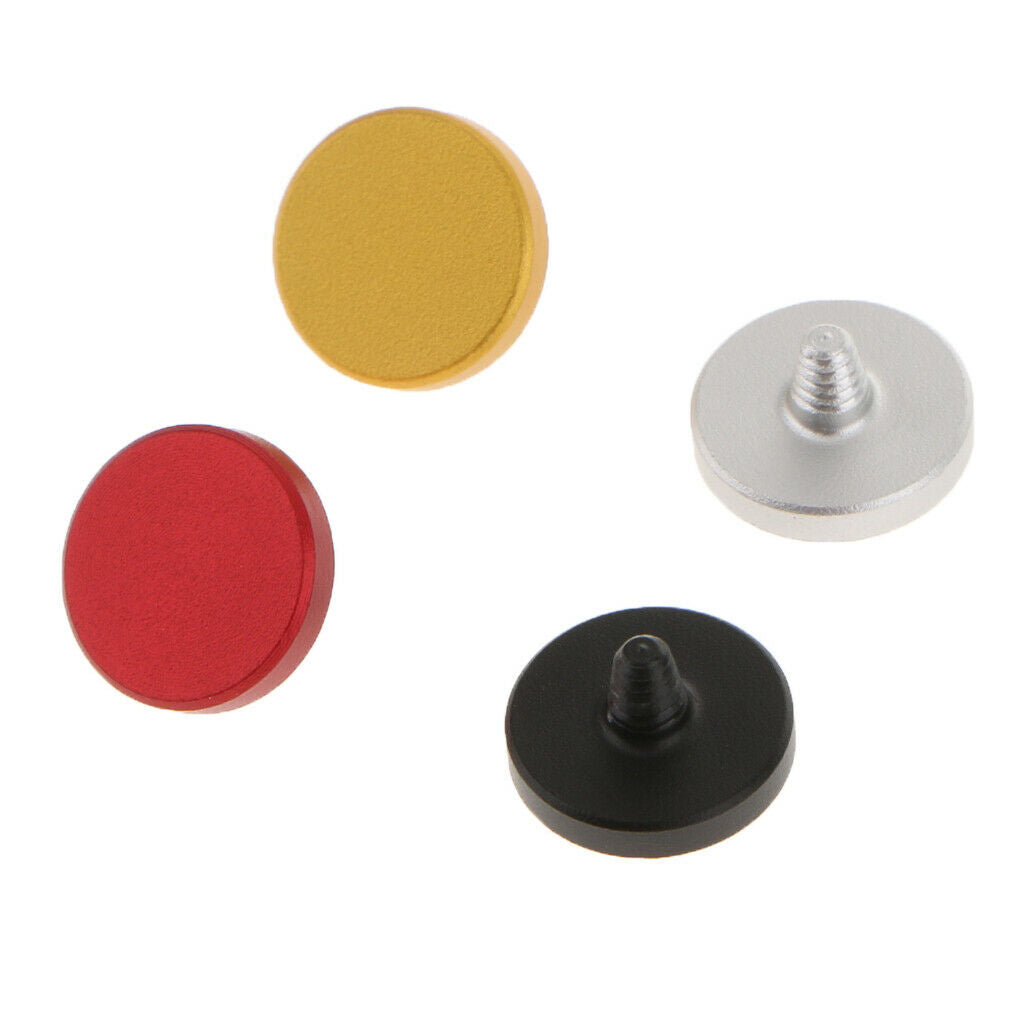 4 Packs Camera Flat Shutter Release Button Replacement Part for Fujifilm