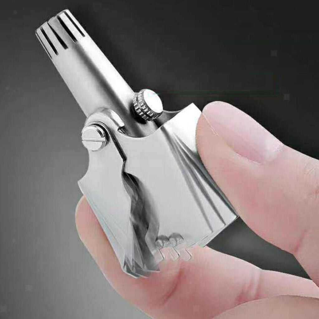 Handheld Portable Travel Manual Nose Hair Trimmer For Men Hair Removal