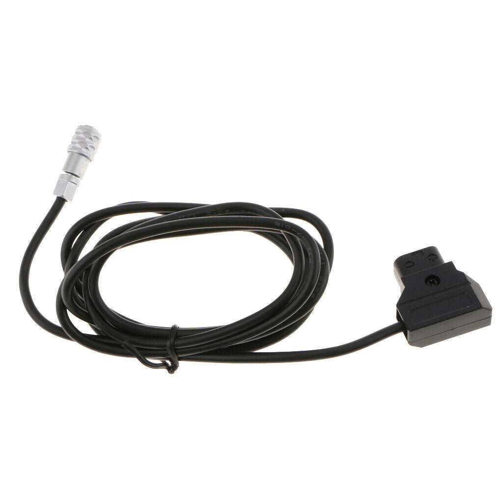 2 Pieces 1.5m/4.9ft Dtap D Tap Power Cable Charging Cord Straight Wire for BMPCC