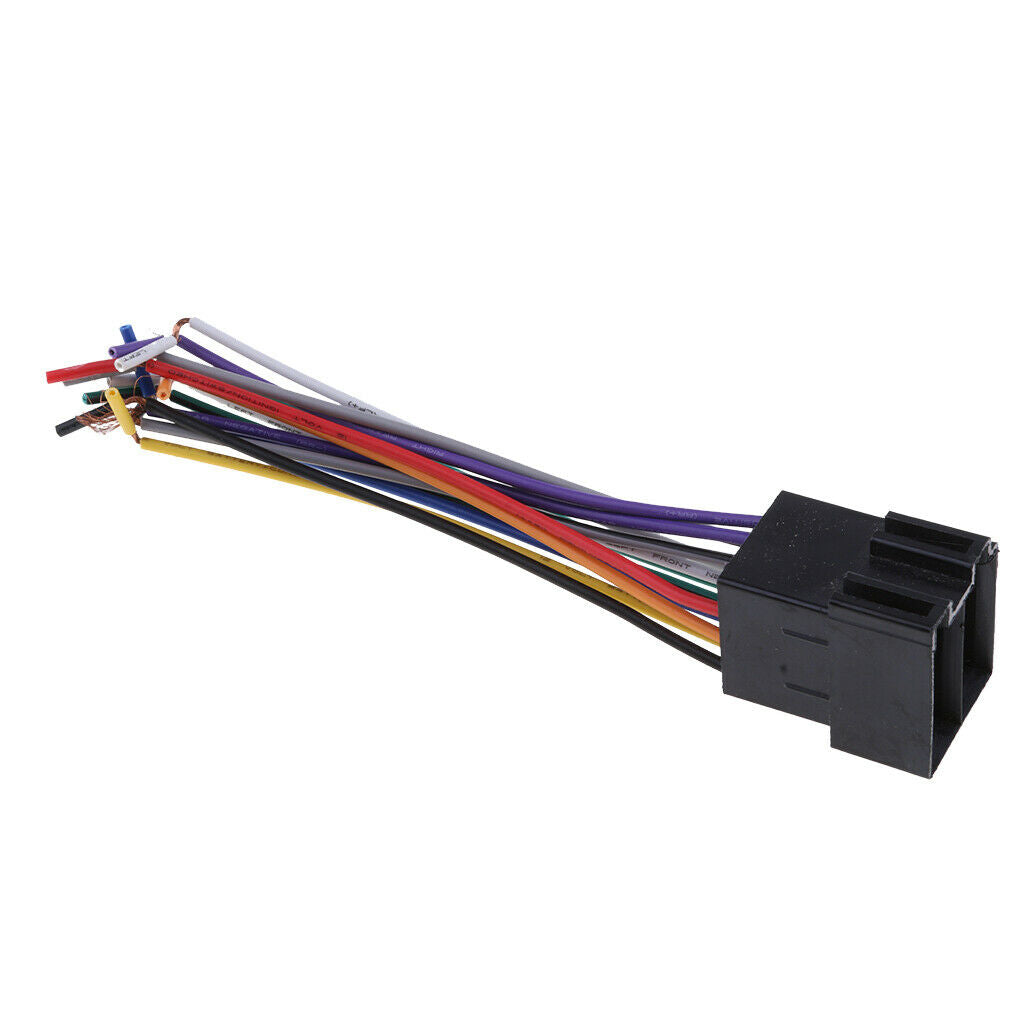 Universal ISO Car Radio Adapter Female Socket Wire Harness Connector