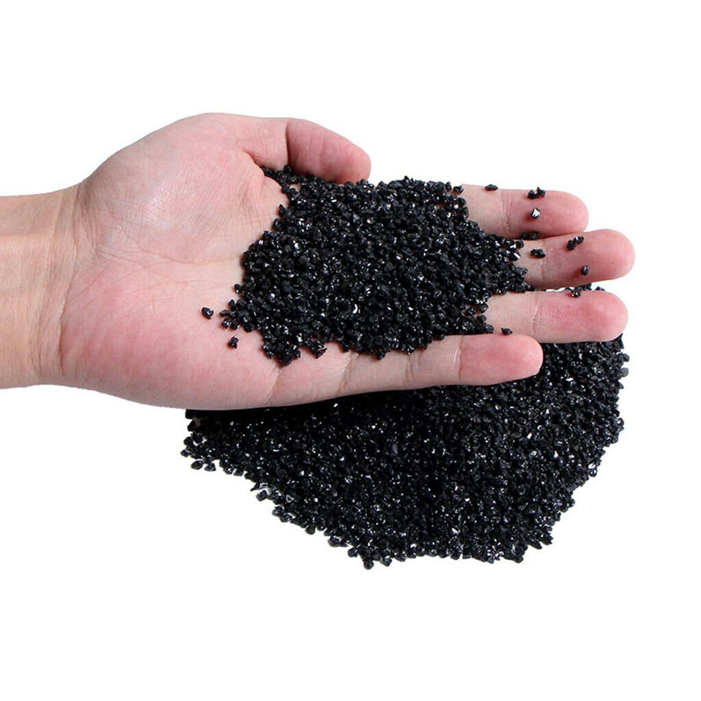 Natural Black Tourmaline Mineral Specimen  Stone Set 50g-Dia.2mm
