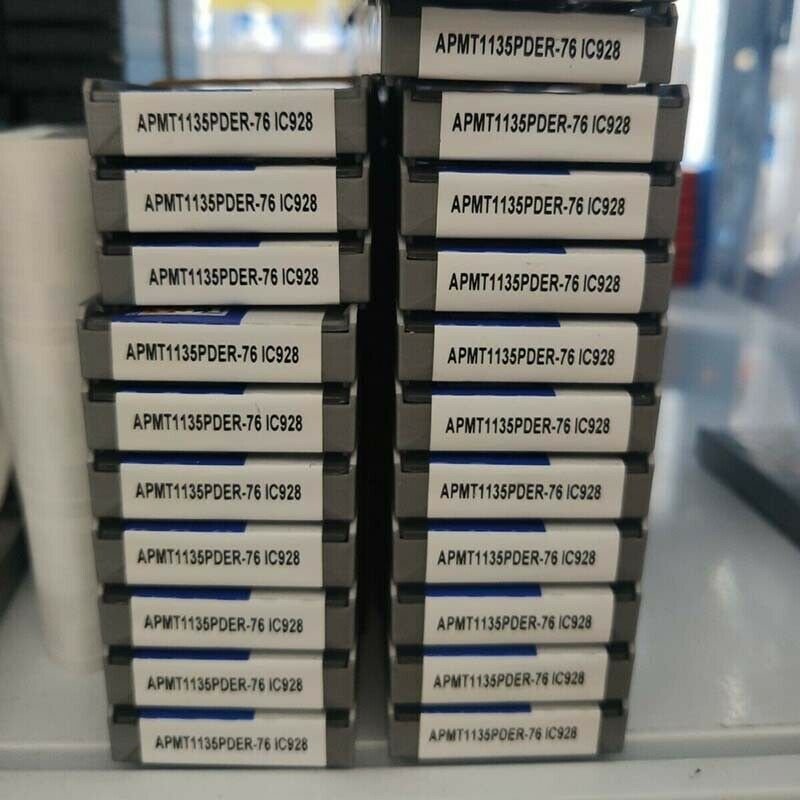 APKT1135PDER-76 IC928 CNC R0.8 carbide Milling inserts Internal Turning tool
