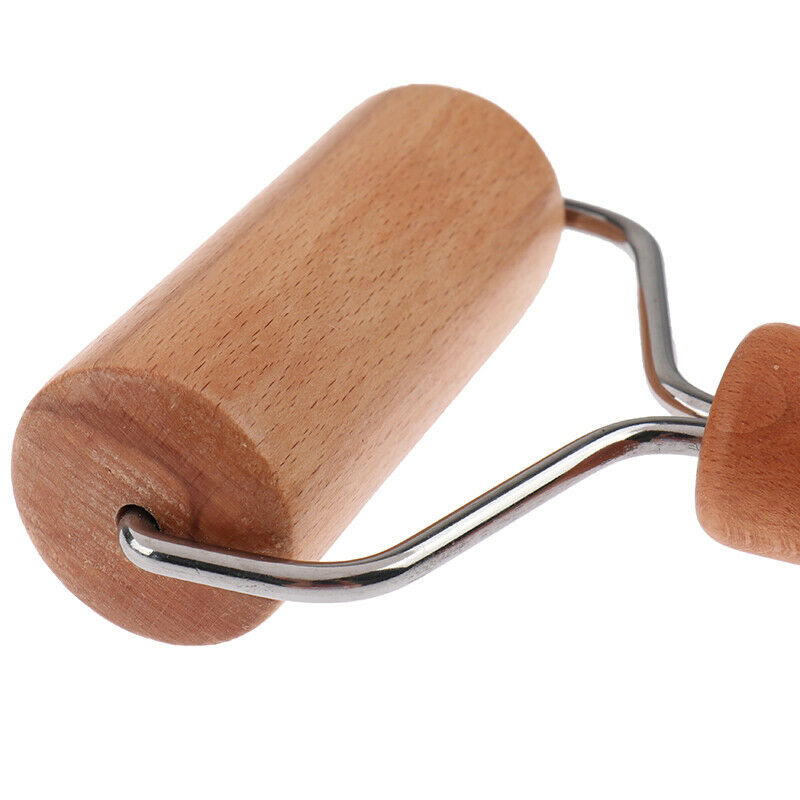 1Pcs Rolling Pin Pastry Pizza Pasta Hand Rolling Bake Roller Wooden Baking TBDD