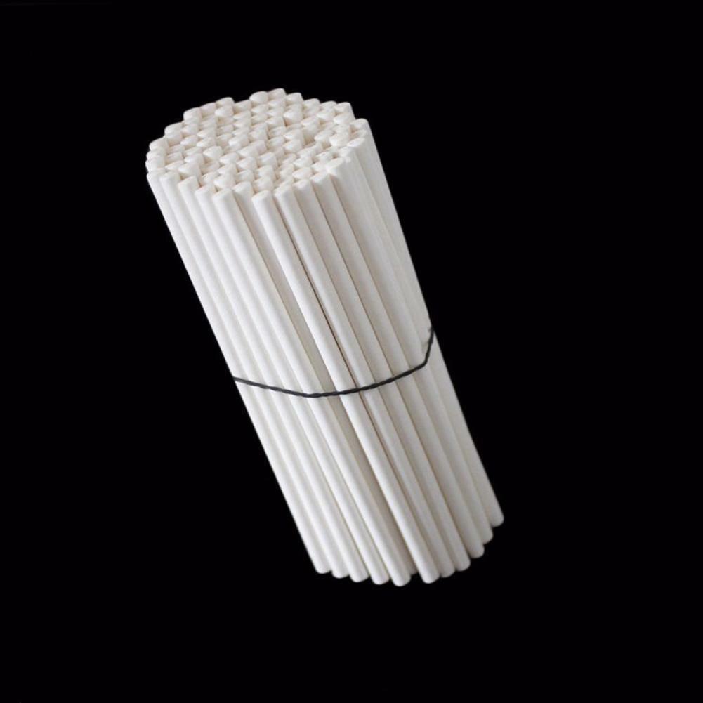 100pcs Chocolate Cake Lollipop Lolly Candy Making Mould White