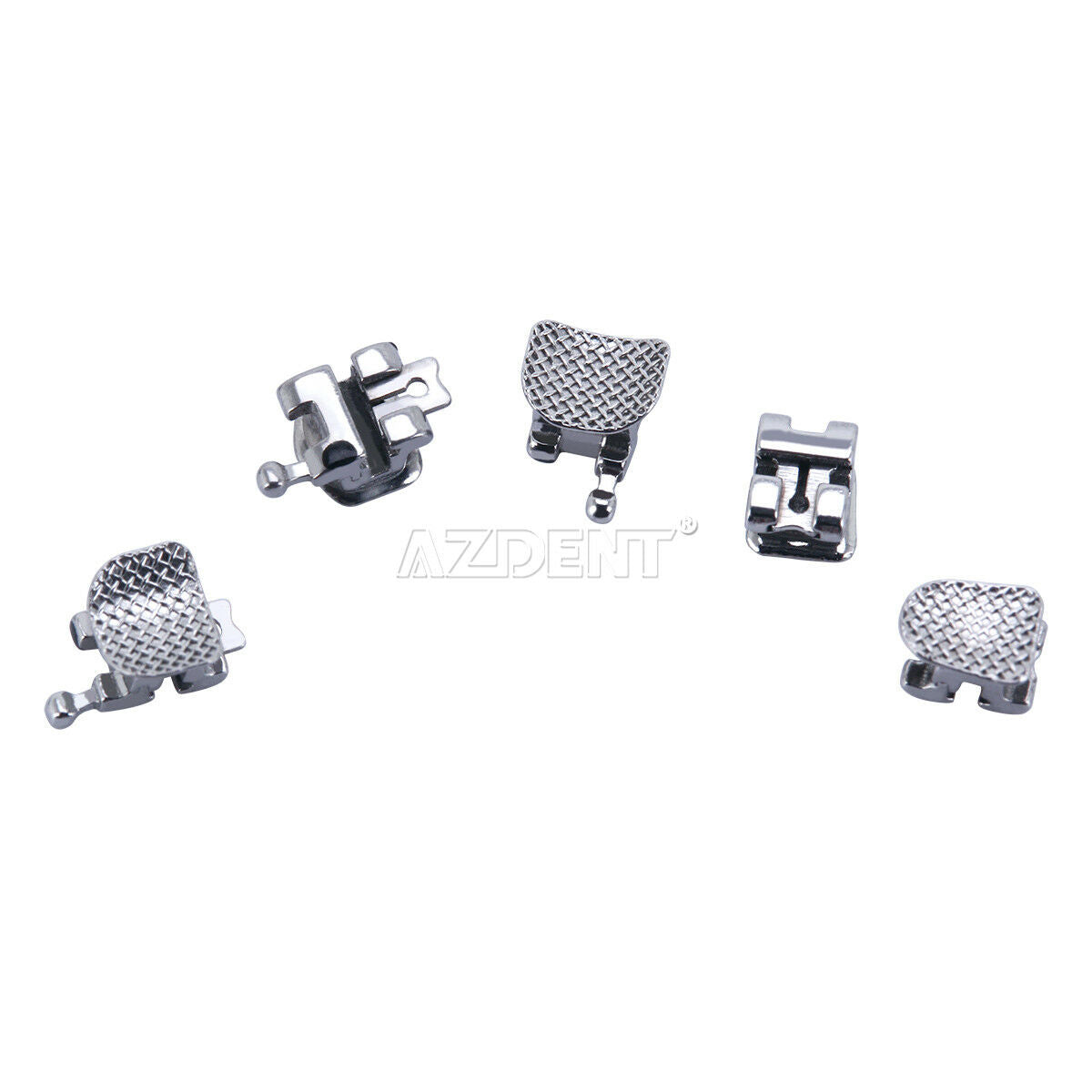 5X Dental Orthodontic self-ligating brackets braces Roth .022 3 4 5 Hooks AZDENT