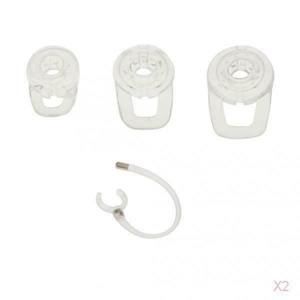 2x Earloop Earhook Loop Hooks +6x Earbuds for Plantronics   Bluetooth Headset