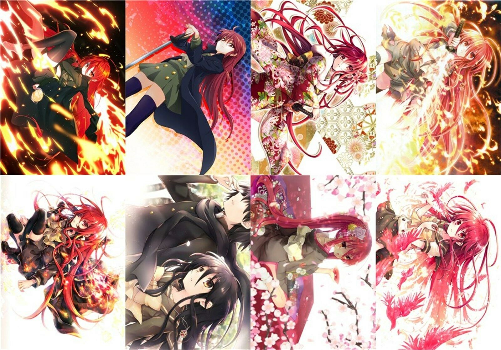 Shakugan no Shana Polypropylene 8 Piece Wall A3-poster