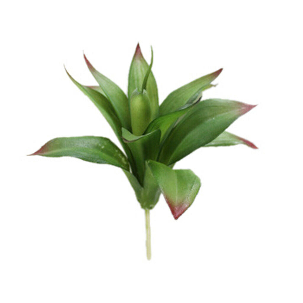 Artificial Agave 13 Leaves Bunch Of Juicy Foliage Plant Decor