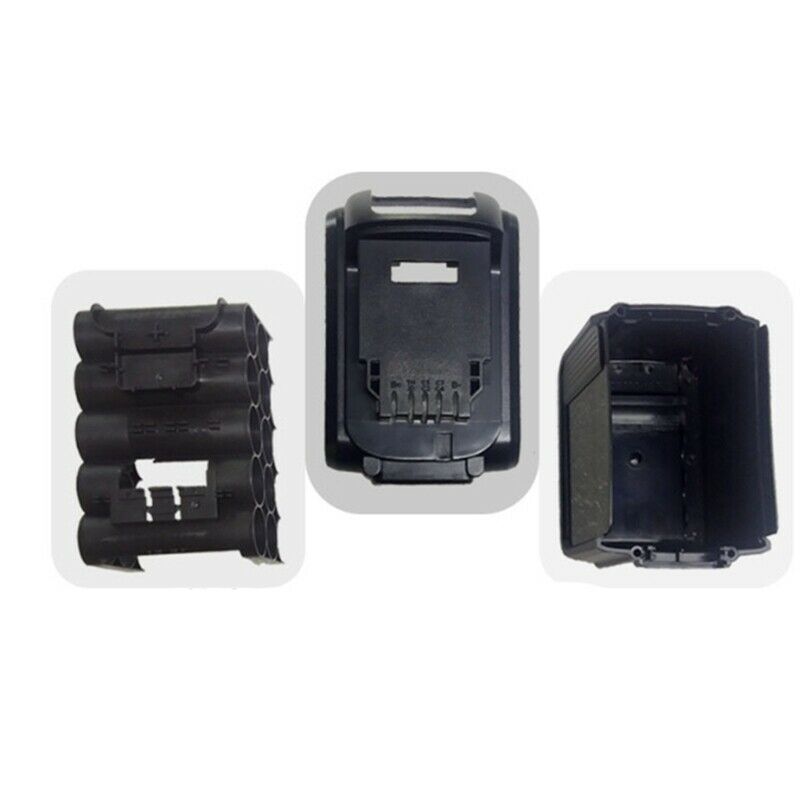 for Dewalt 20V Li-Ion Battery Replacement Plastic Case Kit,DCB200 DCB180 DCB18D2