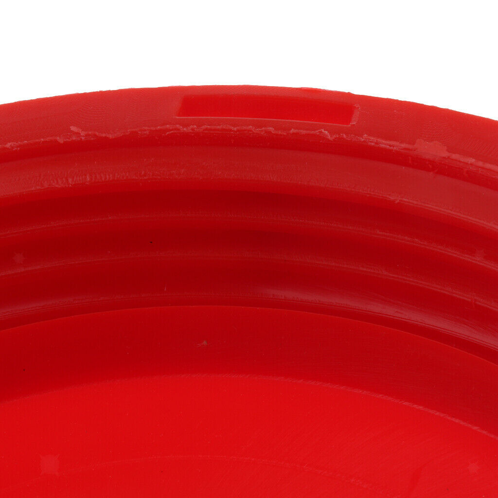 Ton Barrel Valve Dust Cover Valve Cover Ton Barrel Accessories IBC, Red
