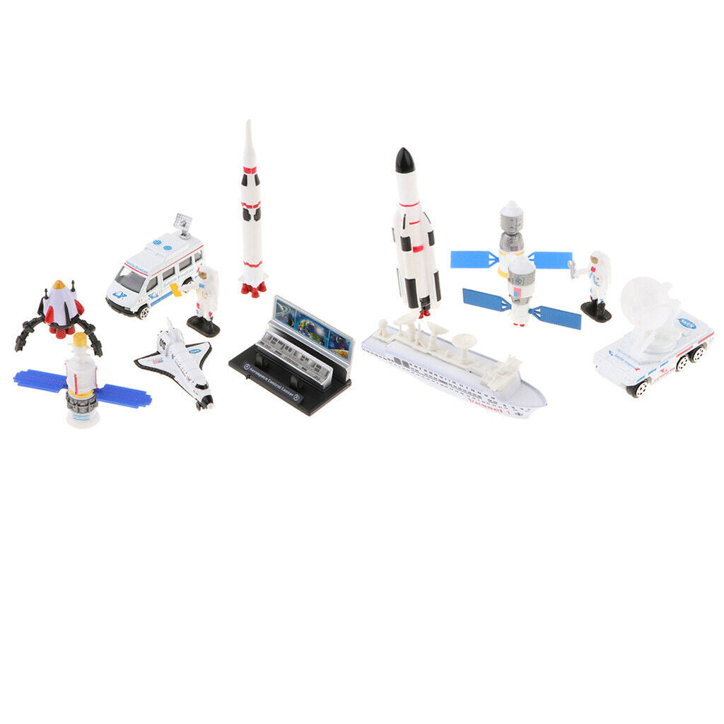 1:64 Space Shuttle Toys Set, Including Astronauts, Rocket, Spacecraft,