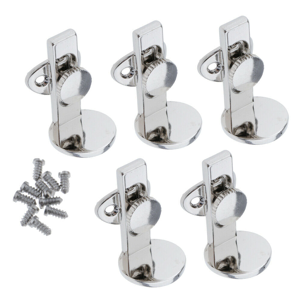 Pack of 5 Clarinet Thumb Rest With Screws for Clarinet Instrument Parts