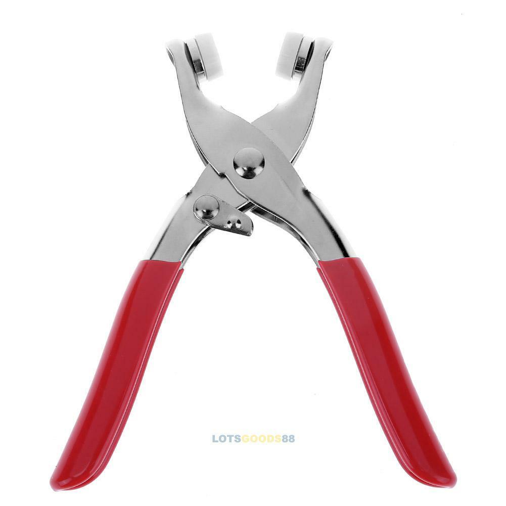 100sets Metal Prong Snap Buttons + Plier Installation Fastener Press Stud Tool