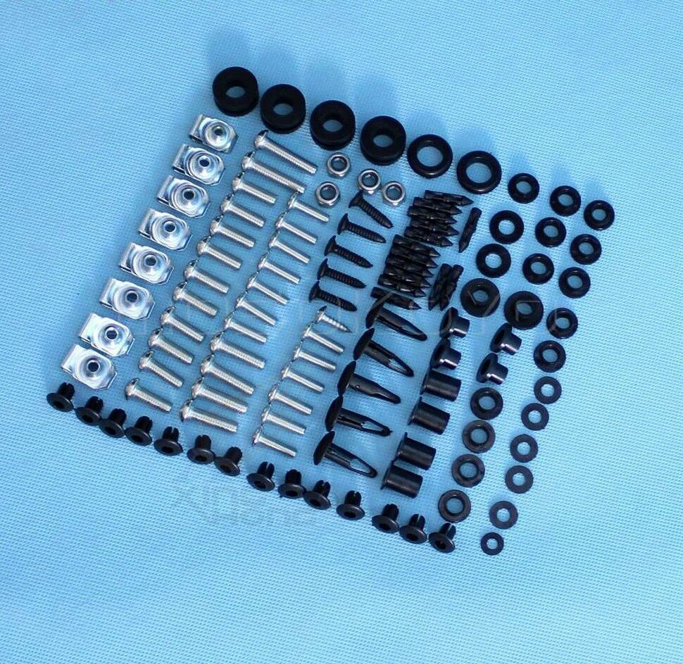 Stainless Steel Fairing Bolt Kit Body Bolt Washer For Suzuki GSX-R 600 750 04-05
