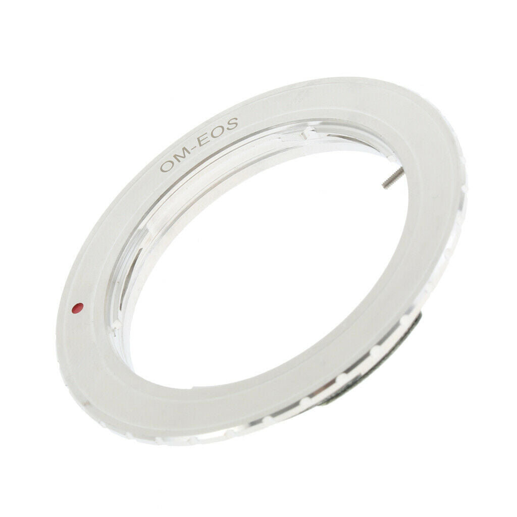 For Olympus OM Lens to Canon EOS EF 60D 6D DSLR Camera Adapter Ring 3rd Gen