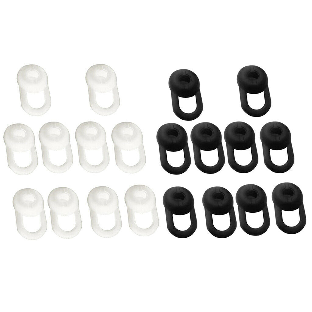 20 Pieces Wireless Bluetooth Headset Ear Gel, Bud Tip Gels Eargel Eartip Earbuds
