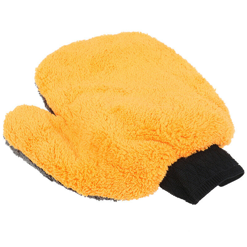 1PCS car wash gloves car cleaning supplies absorbent brush detailing tool.l8