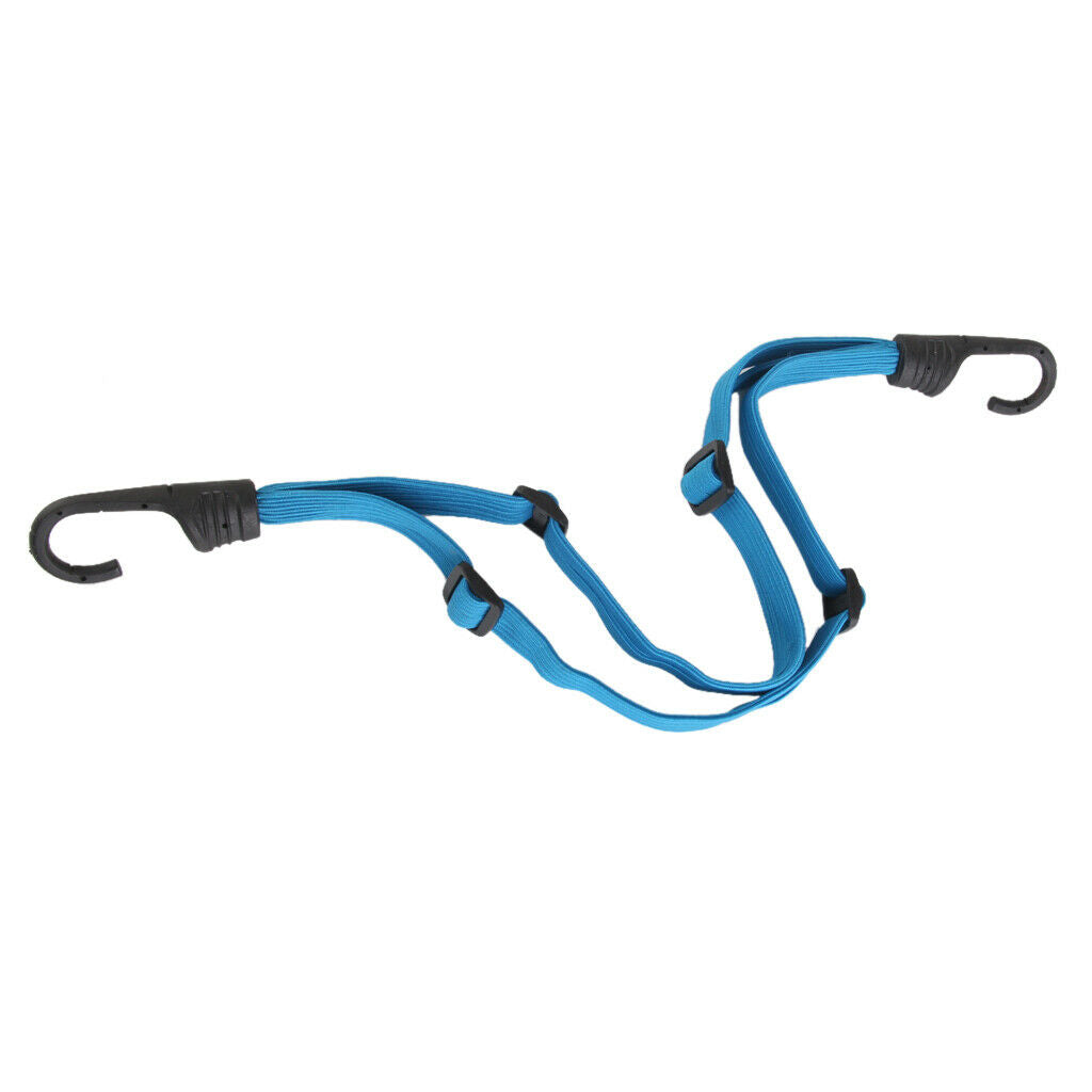Motorcycle Retractable Strength Helmet Elastic Band Rope And Hooks
