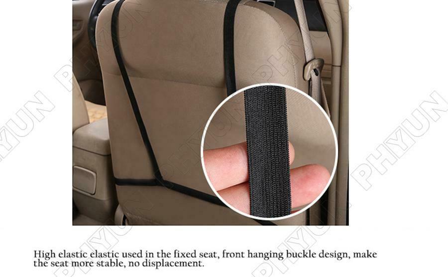 1x Car Car Seat Cushion Protector Cover Mat Gray Cotton For Car SUV Universal