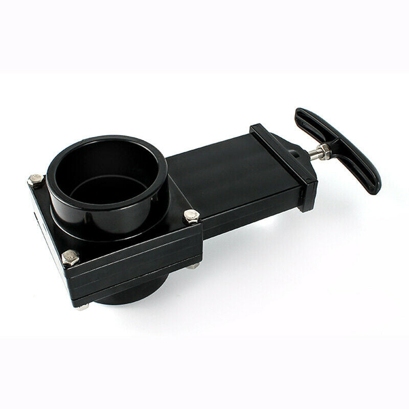 50MM RV Sewer Standard Waste Valve Dump Drain with Plastic Handle for Campervan