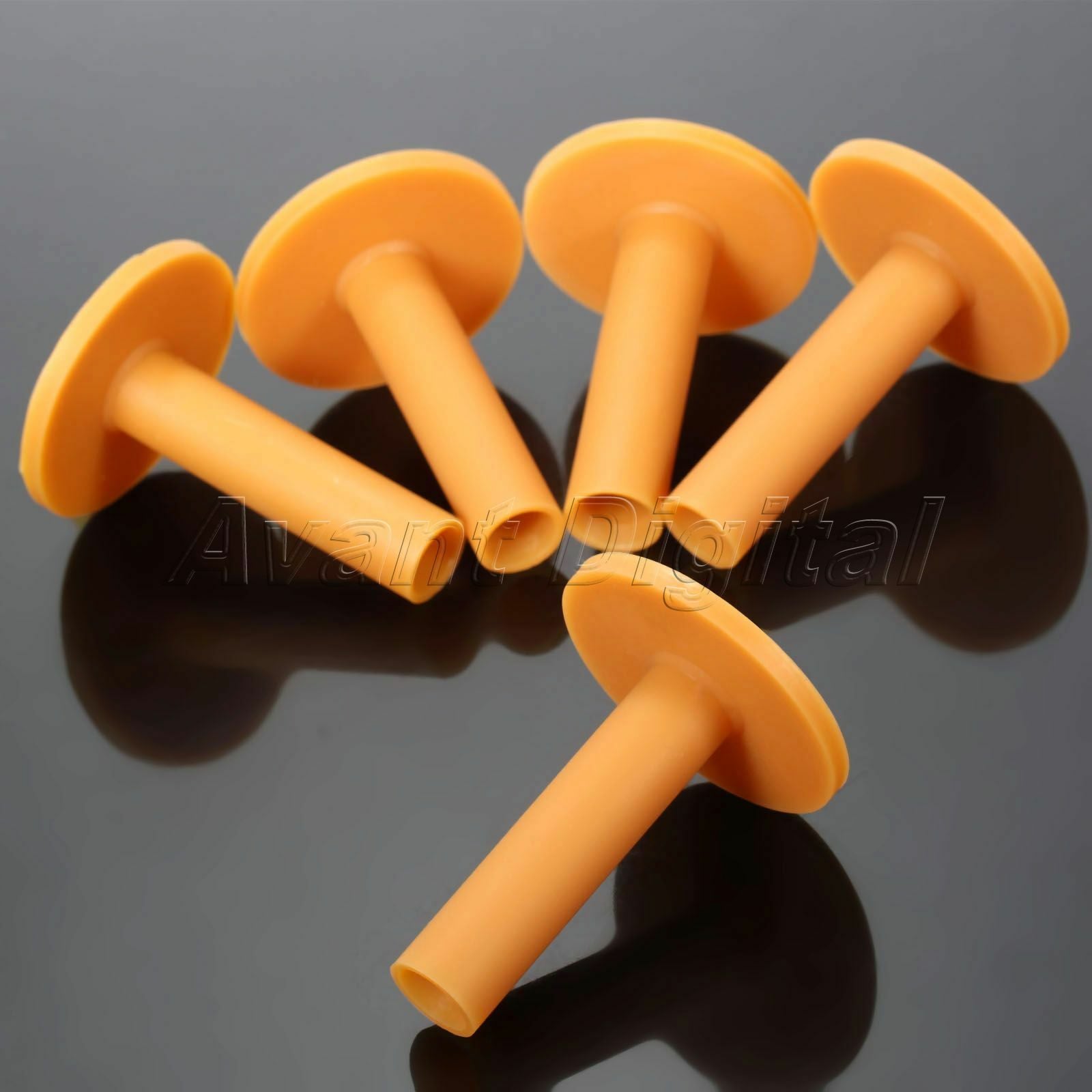 HOT 70mm/2.76" Durable Rubber Golf Tees Driving Range Tees Mat  - Coffee 5 pcs