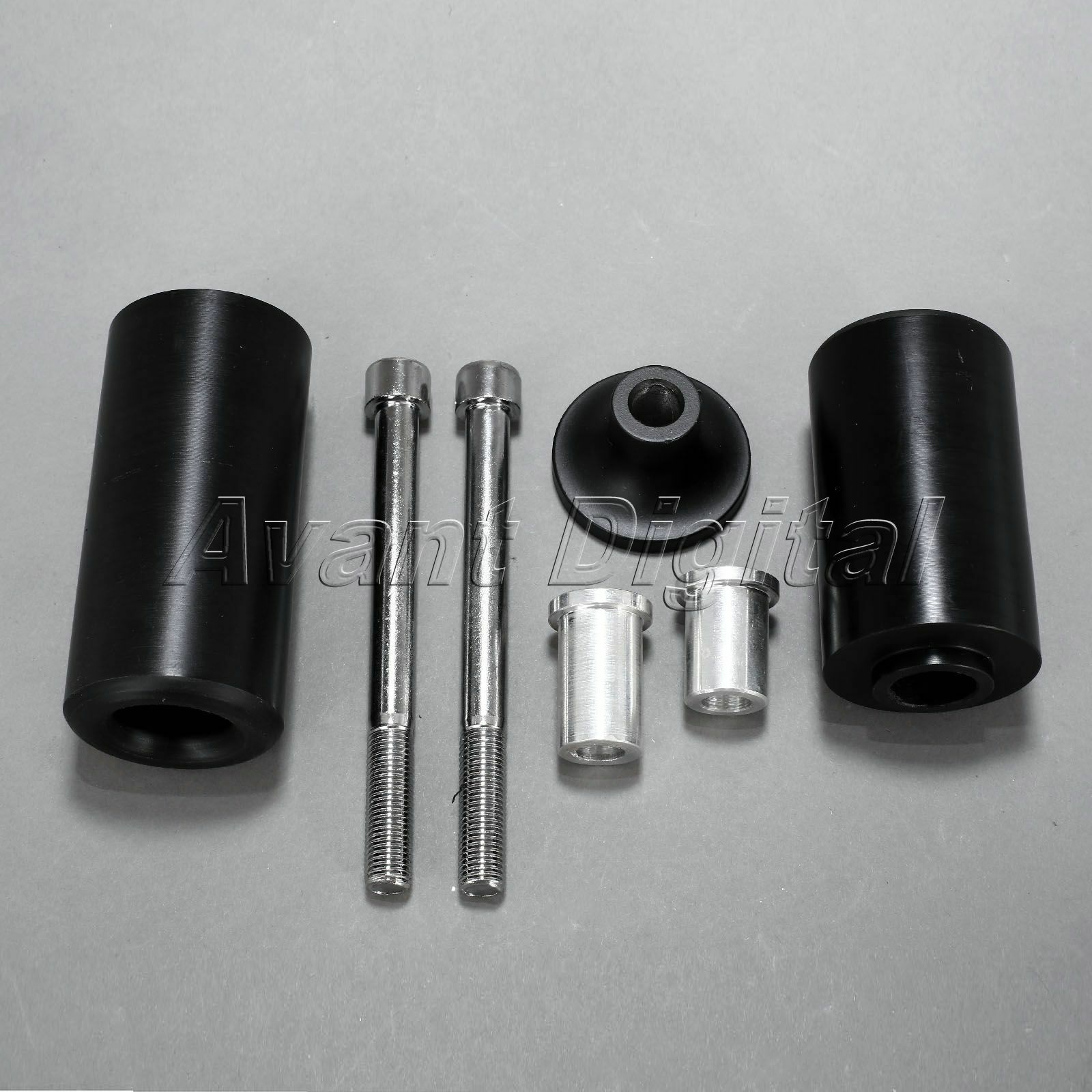 Motorcycle Black Frame Sliders Crash Protector For Kawasaki ZX6R ZX6RR 03 04 02