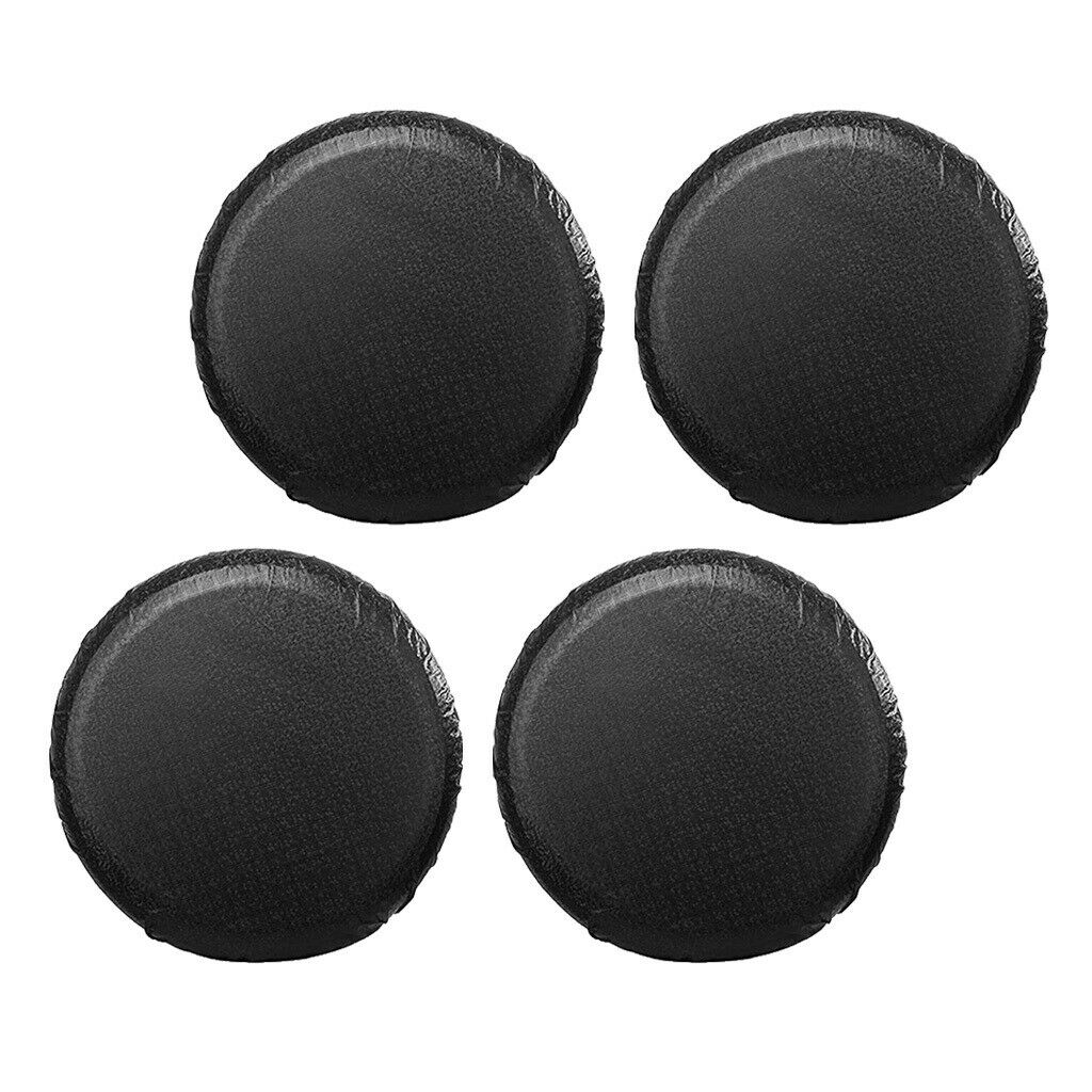 4pcs/Set RV Tire Covers All-weather Protection Waterproof for 24''-26'' Dia.